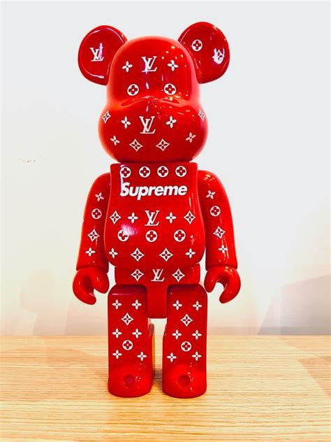 bearbrick x louis vuitton|the Bearbrick toy.